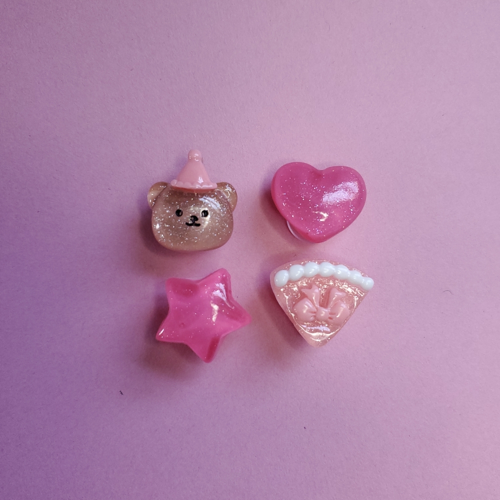 Cute Pink and Glittery Jibbits